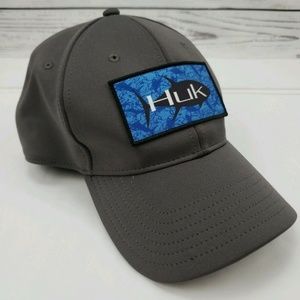 Huk Performance Head Wear Ball Cap BillFish Sz M/L